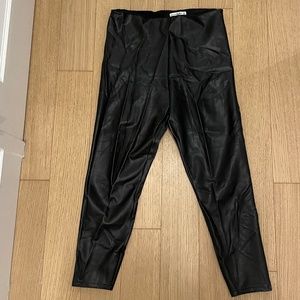 Abercrombie Vegan Leather Leggings - New